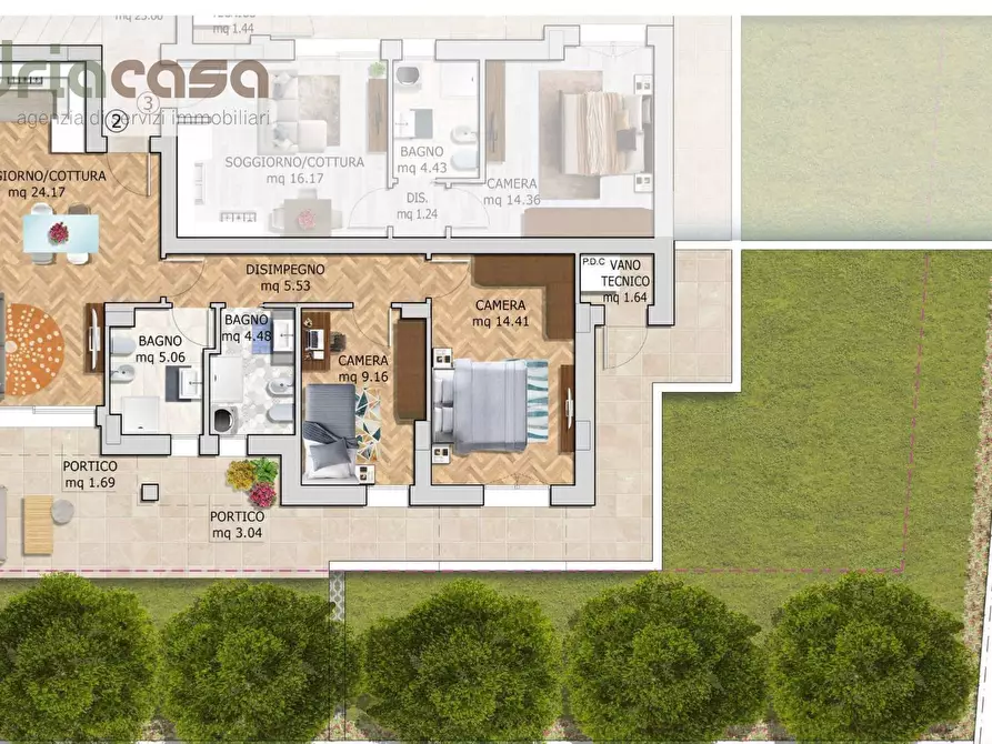 Immagine 1 di Appartamento in vendita  in Viale Assisi a Riccione