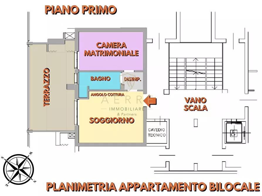 Immagine 9 di Appartamento in vendita  in via Portogallo 16 a Montesilvano