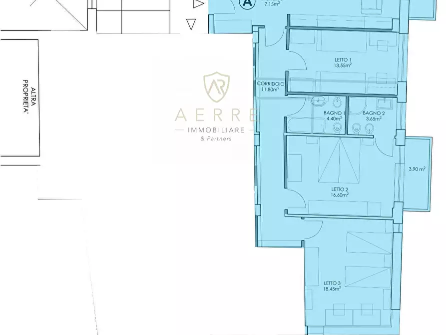 Immagine 2 di Appartamento in vendita  in Viale Kennedy 78 a Pescara