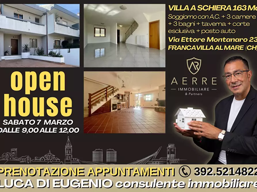 Immagine 1 di Villetta a schiera in vendita  in via Ettore Montanaro 23 a Francavilla Al Mare