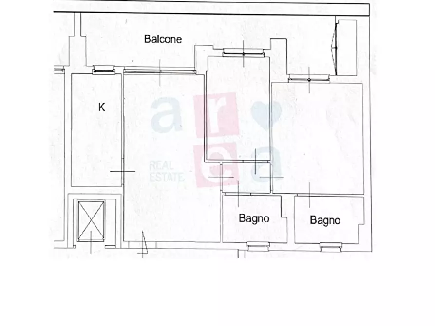 Immagine 29 di Appartamento in vendita  in Via Riva Ligure a Roma