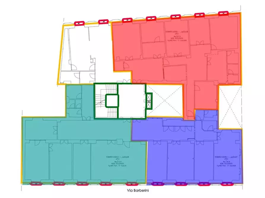 Immagine 18 di Ufficio in affitto  in Via Barberini a Roma