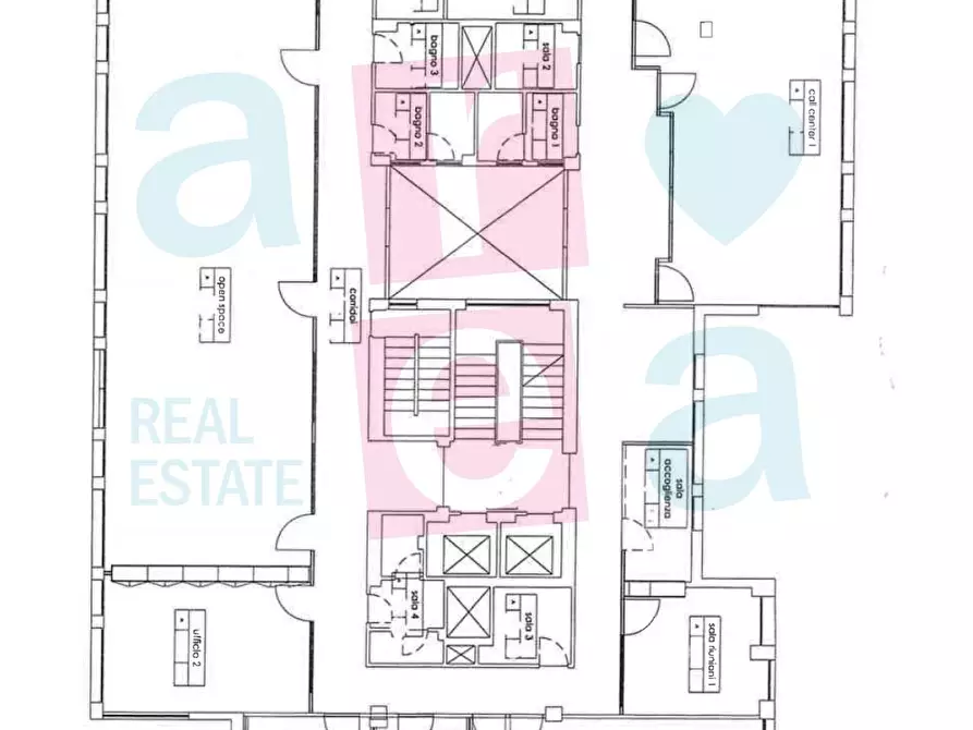 Immagine 7 di Ufficio in affitto  in Via Ombrone a Roma