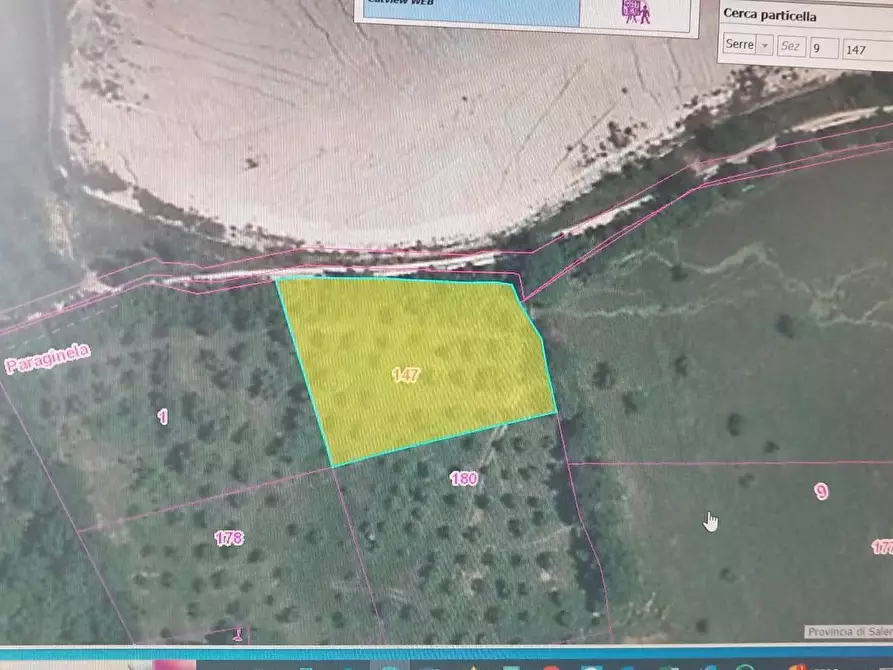 Immagine 2 di Terreno agricolo in vendita  in Contrada Fontana della Noce a Campagna