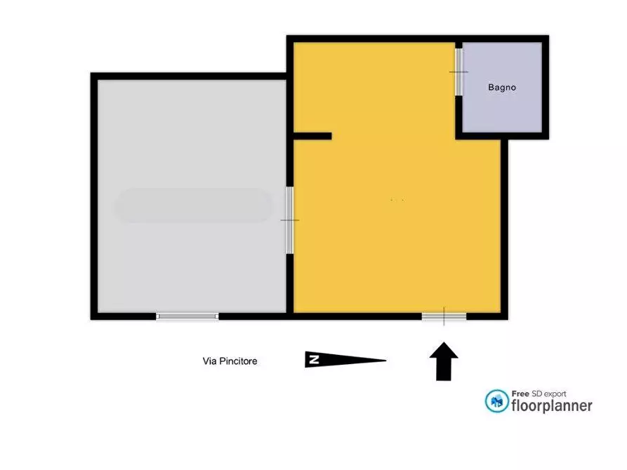 Immagine 8 di Appartamento in affitto  in Via Pincitore 1 a Santa Flavia