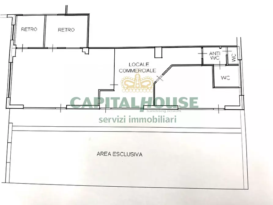 Immagine 11 di Locale commerciale in affitto  in zona supermercato Decò a Santa Maria Capua Vetere