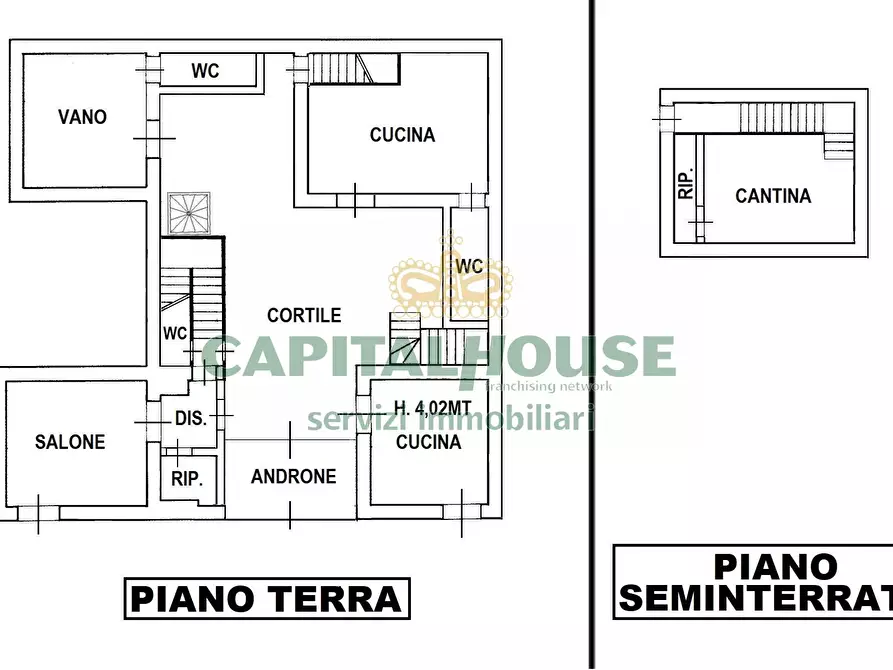 Immagine 2 di Casa indipendente in vendita  a Camigliano