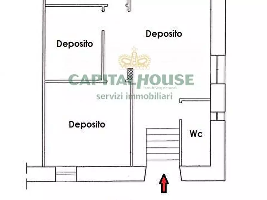 Immagine 1 di Magazzino in vendita  in saviano a Saviano