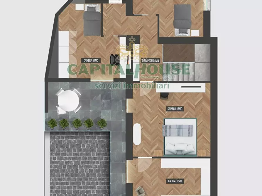 Immagine 10 di Casa indipendente in vendita  in scisciano a Camposano