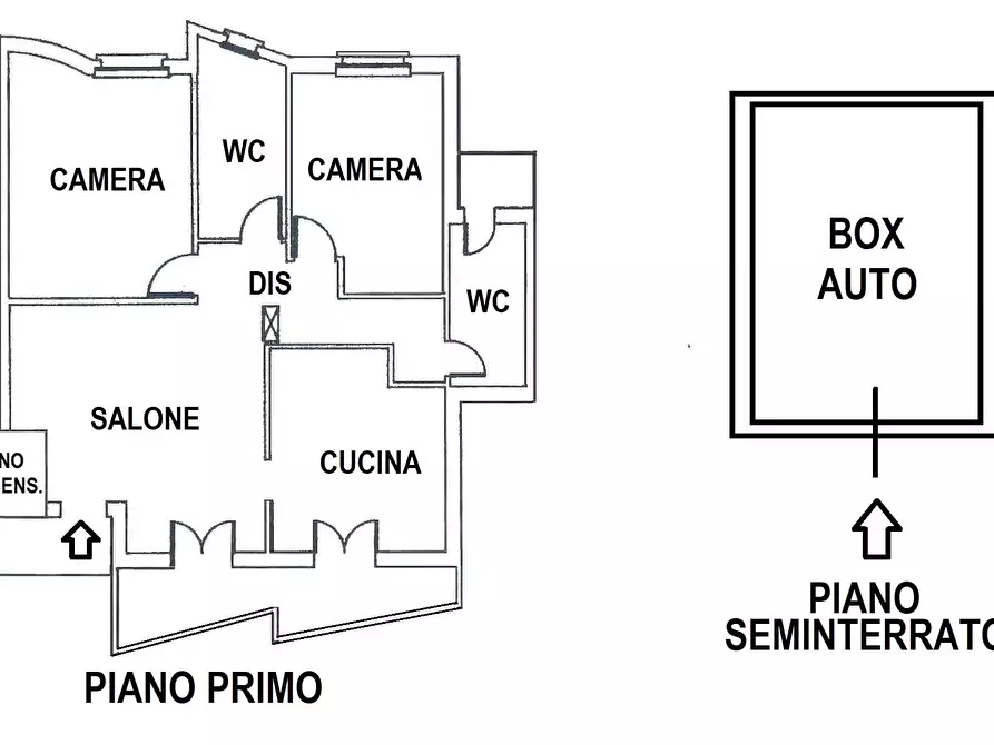Immagine 2 di Appartamento in vendita  a Macerata Campania