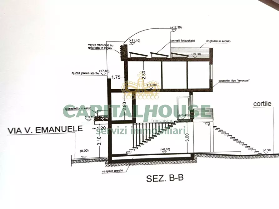 Immagine 9 di Casa semindipendente in vendita  a Mugnano Del Cardinale