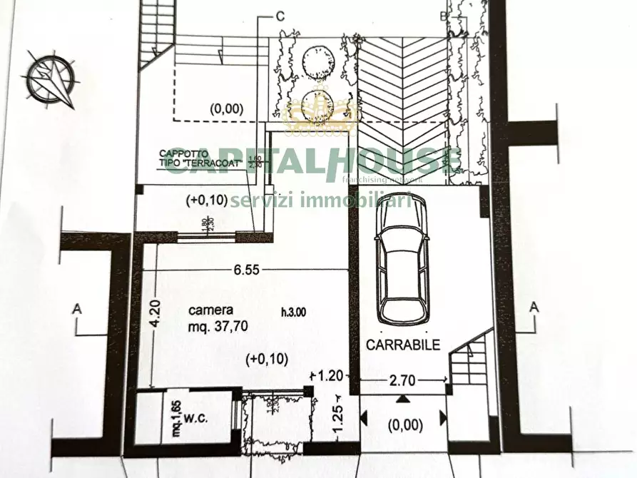 Immagine 14 di Casa semindipendente in vendita  a Mugnano Del Cardinale