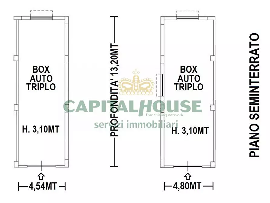 Immagine 3 di Locale commerciale in vendita  a Camigliano