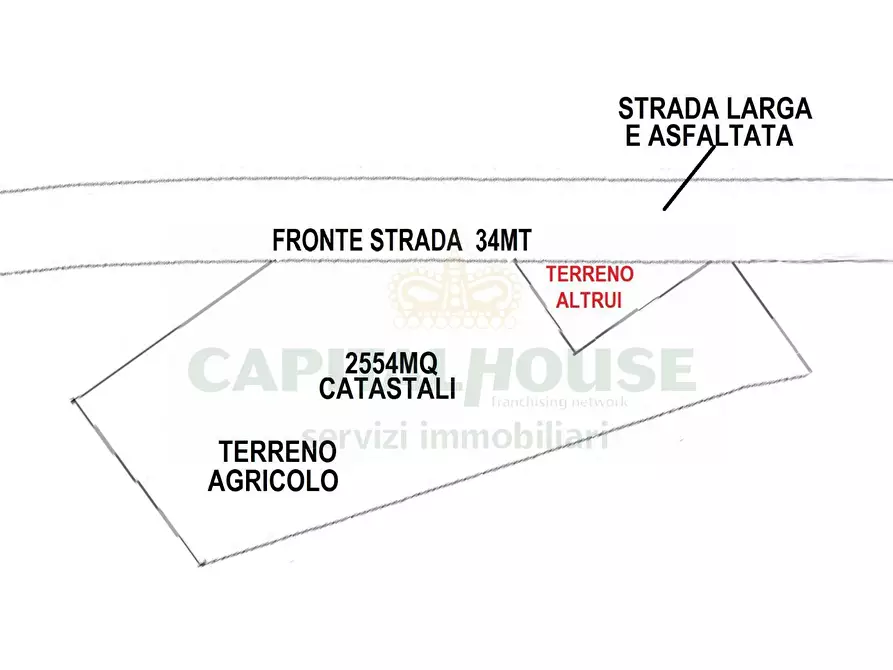 Immagine 2 di Terreno agricolo in vendita  a Capodrise