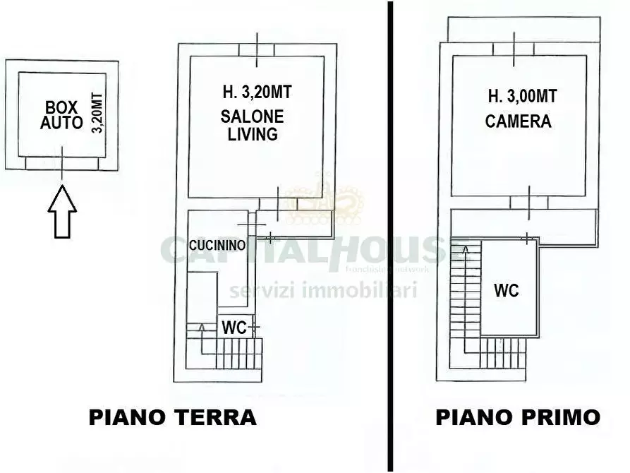 Immagine 2 di Appartamento in vendita  a Camigliano