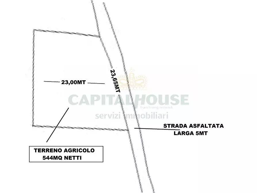 Immagine 2 di Terreno agricolo in vendita  a Marcianise