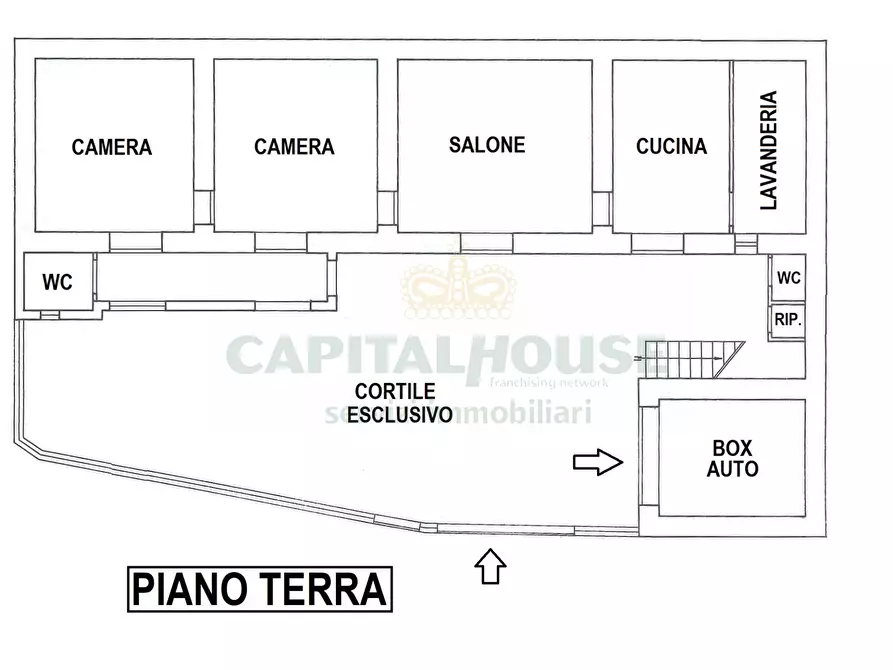 Immagine 2 di Casa indipendente in vendita  a Macerata Campania