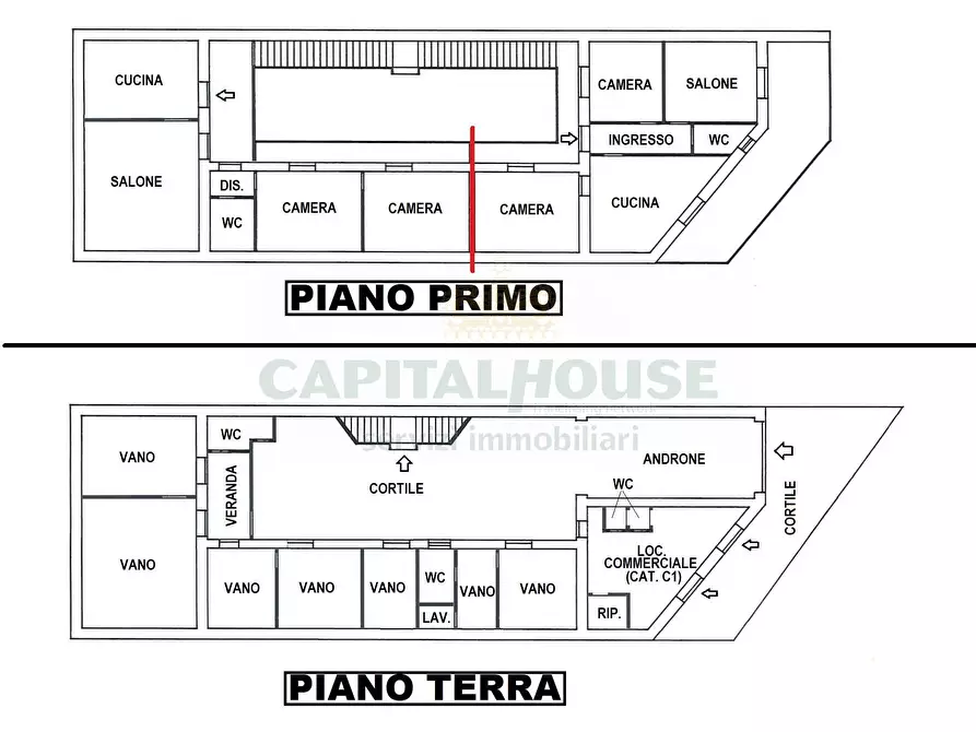 Immagine 2 di Casa indipendente in vendita  a Macerata Campania