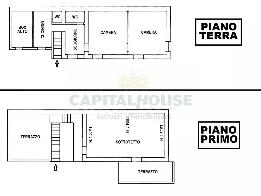 Immagine 2 di Appartamento in vendita  a Capodrise