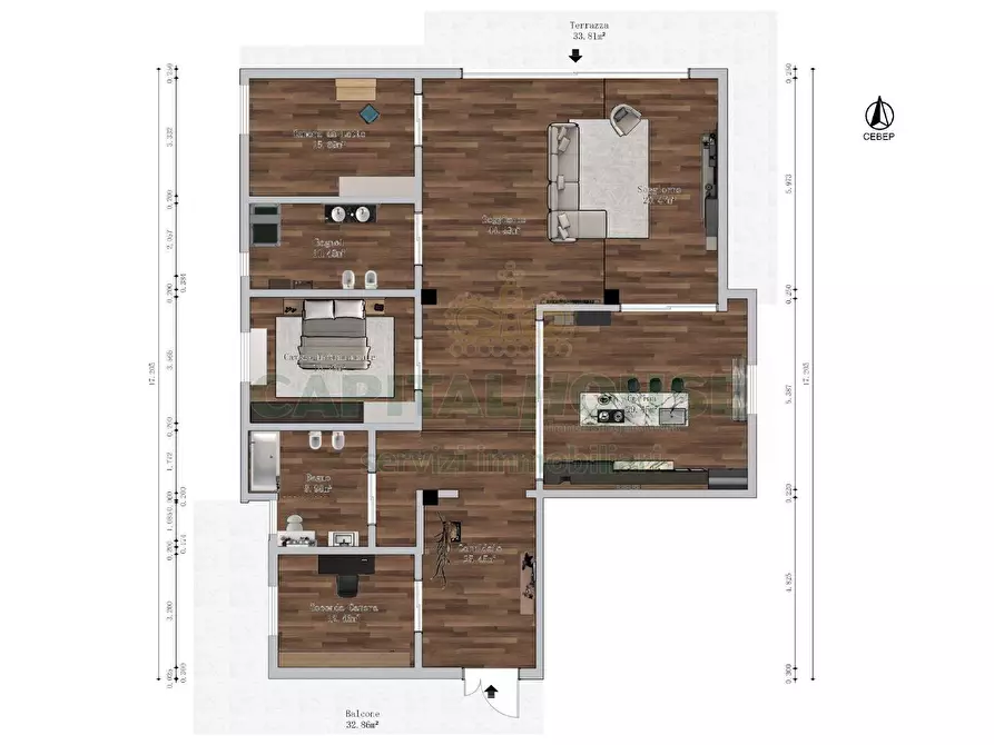 Immagine 2 di Casa semindipendente in vendita  in saviano a Saviano