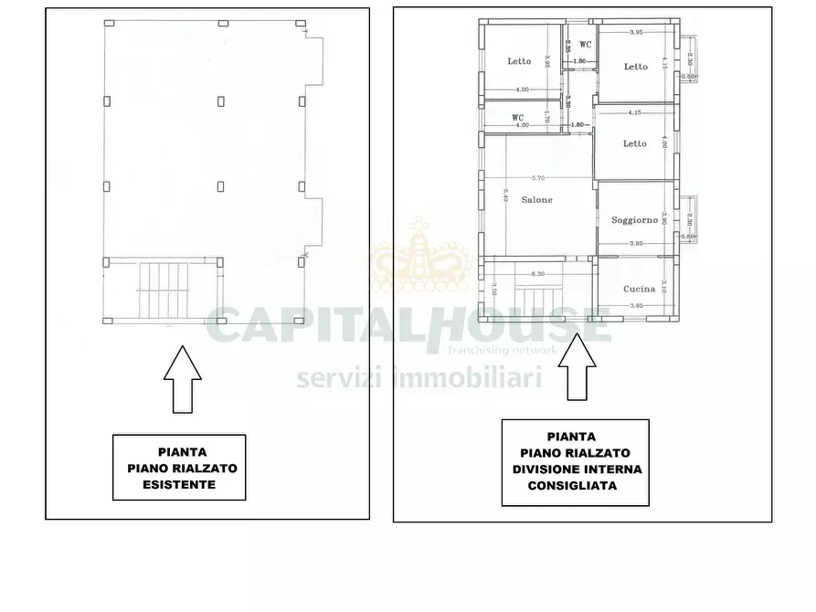 Immagine 3 di Villa in vendita  a Marcianise