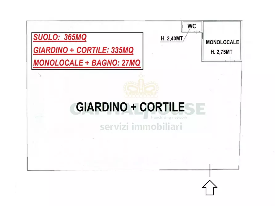Immagine 2 di Appartamento in vendita  a Camigliano