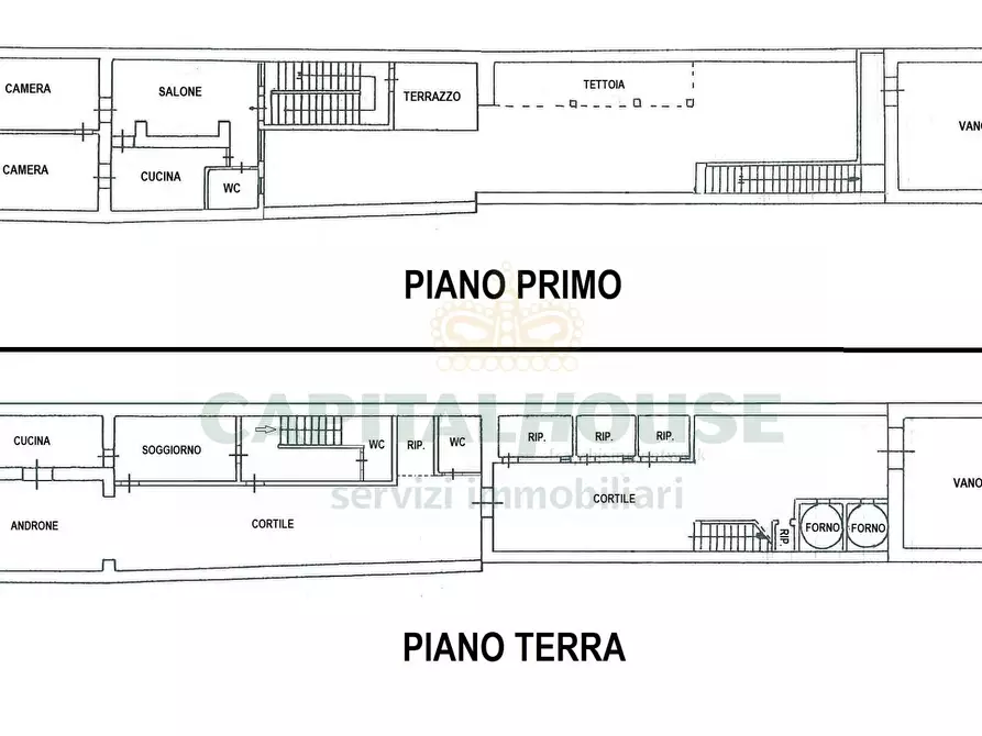 Immagine 2 di Casa indipendente in vendita  a Camigliano