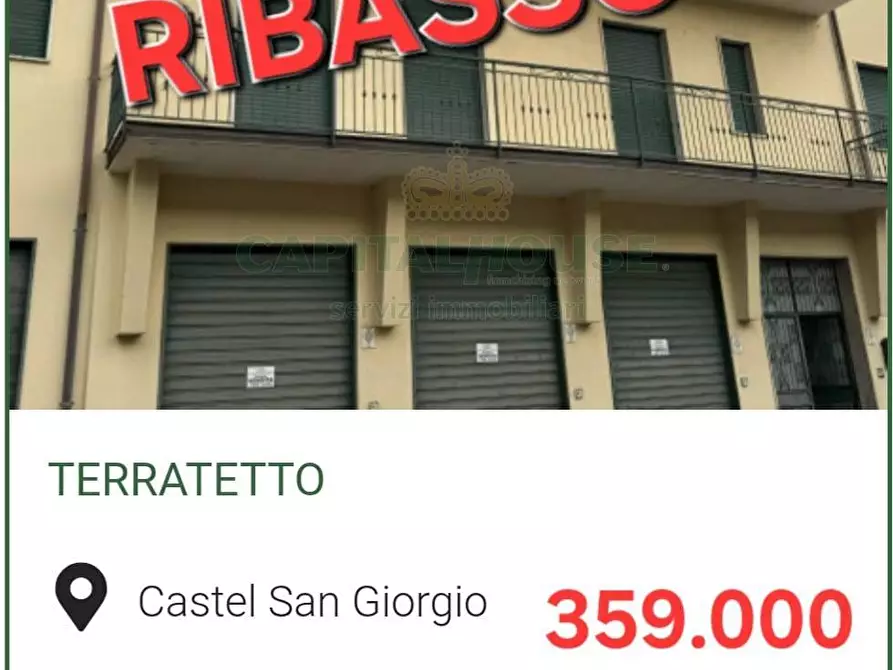 Immagine 1 di Palazzo in vendita  in Via Degli iuliani a Castel San Giorgio