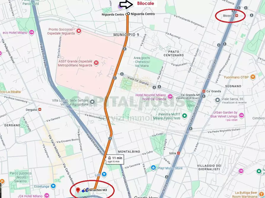 Immagine 5 di Appartamento in vendita  in Via Paulucci di Calboli Fulcieri a Milano