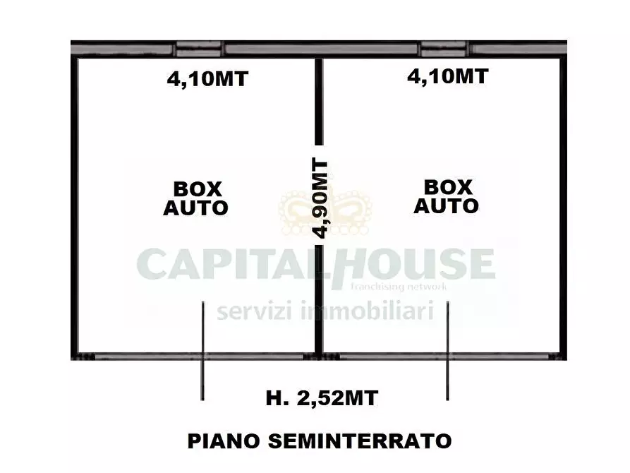 Immagine 2 di Box auto in vendita  a Casagiove