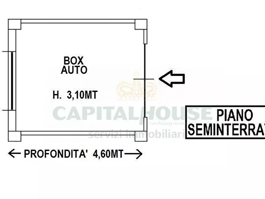 Immagine 2 di Box auto in vendita  a Camigliano
