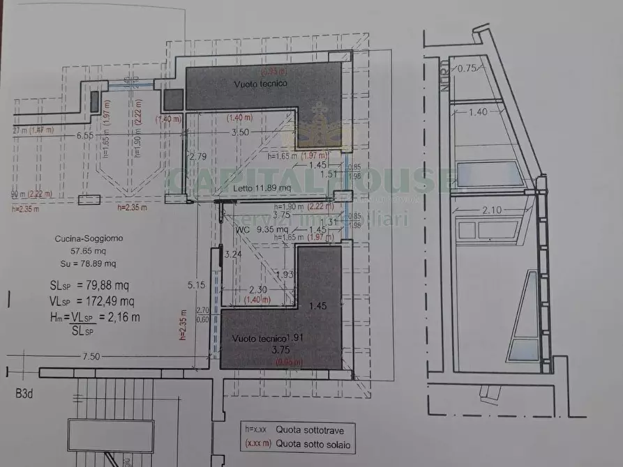 Immagine 16 di Attico in vendita  in Via De Concilis a Nocera Inferiore