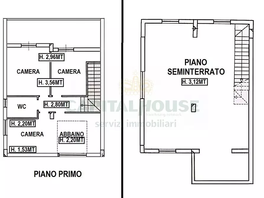 Immagine 3 di Villetta a schiera in vendita  a Camigliano