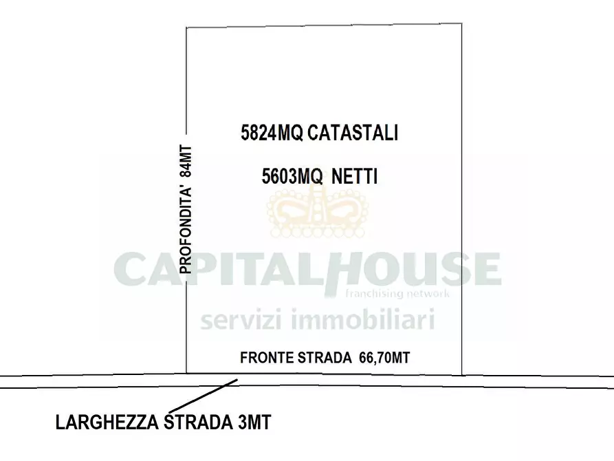 Immagine 2 di Terreno agricolo in vendita  a Marcianise