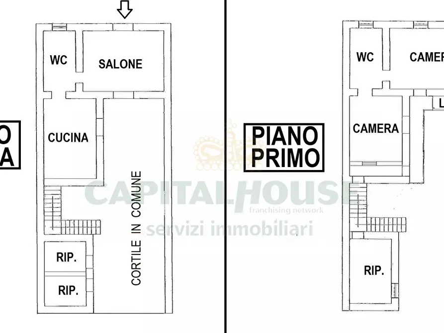 Immagine 2 di Appartamento in vendita  a Casagiove