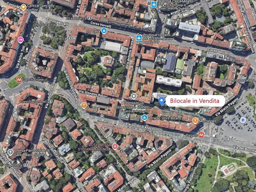 Immagine 3 di Appartamento in vendita  in Via Giovanni Rasori a Milano