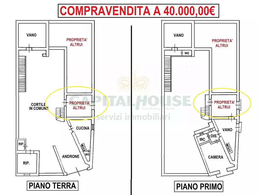 Immagine 2 di Appartamento in vendita  a Macerata Campania