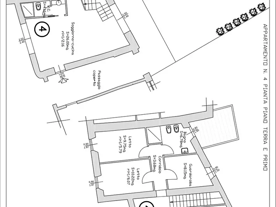 Immagine 3 di Appartamento in vendita  a Volta Mantovana