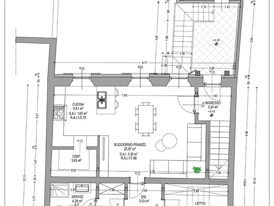 Immagine 2 di Appartamento in vendita  in via mazzini a Mantova