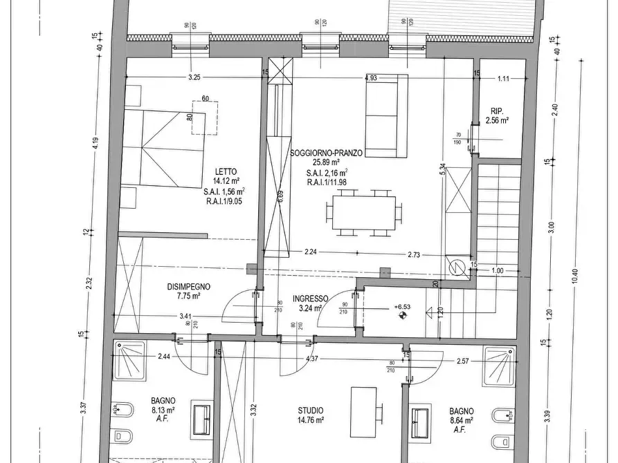 Immagine 2 di Appartamento in vendita  a Mantova