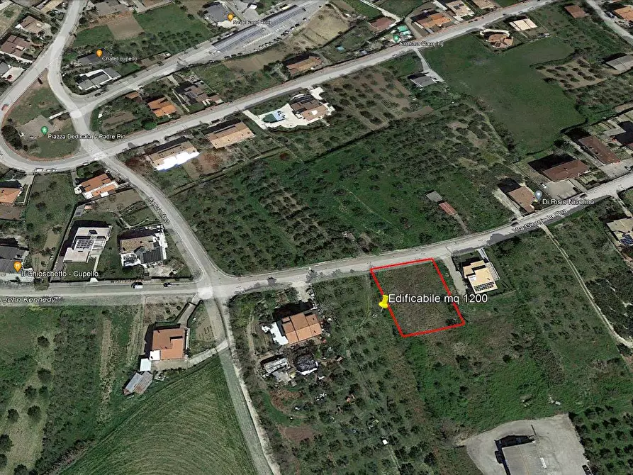 Immagine 2 di Terreno residenziale in vendita  in Via Aldo Moro a Cupello