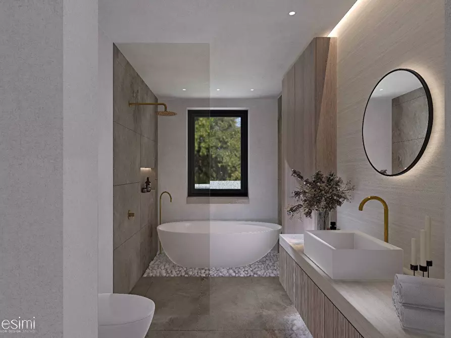 Immagine 2 di Villa in vendita  in via belvedere a Calvagese Della Riviera