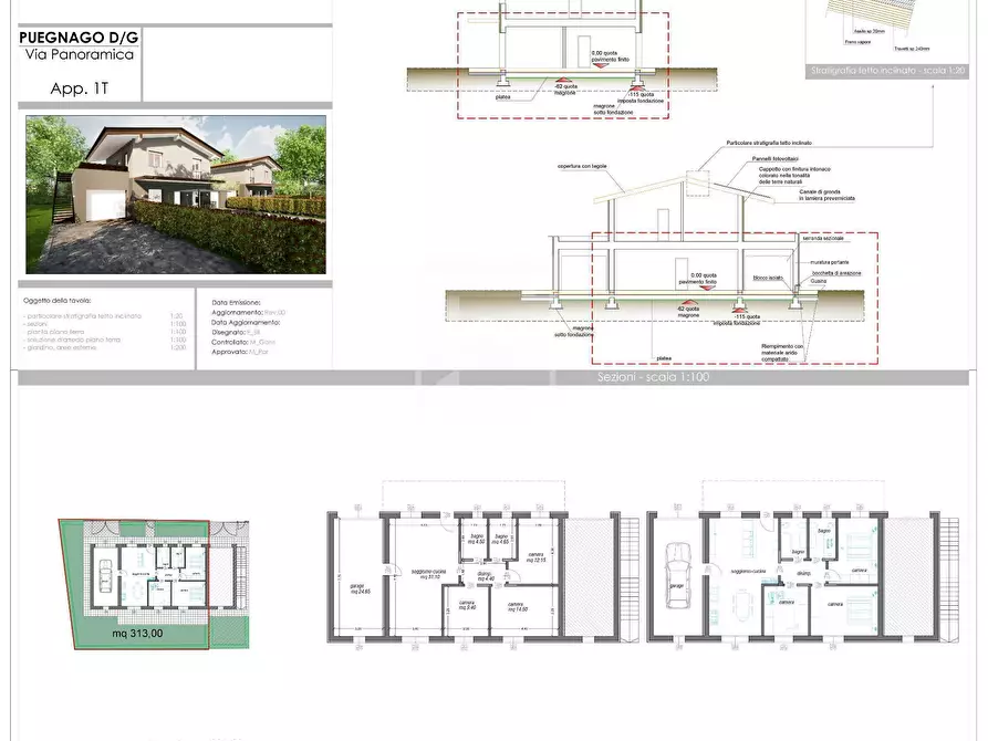 Immagine 7 di Appartamento in vendita  in via panoramica snc a Calvagese Della Riviera