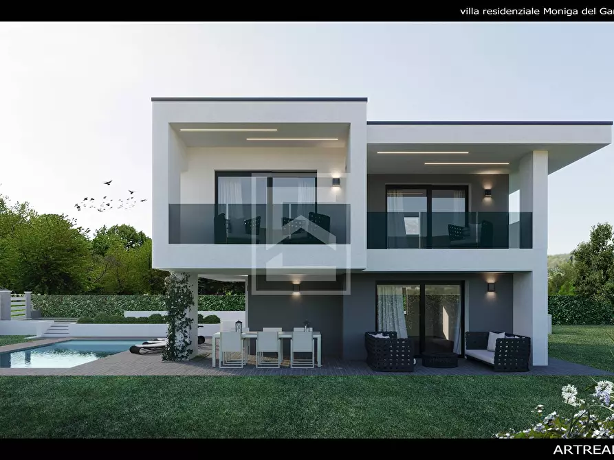 Immagine 2 di Villa in vendita  in via madonna a Moniga Del Garda