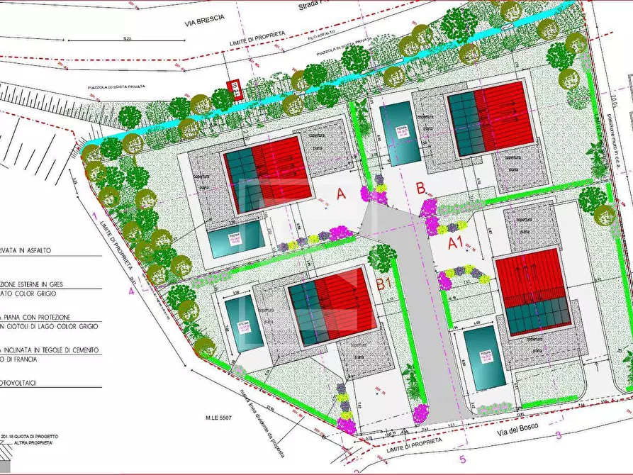 Immagine 9 di Villa in vendita  in via brescia snc a Soiano Del Lago