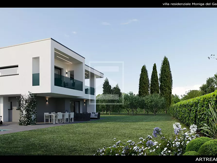 Immagine 8 di Villa in vendita  in via madonna a Moniga Del Garda