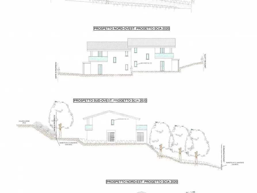 Immagine 25 di Casa semindipendente in vendita  in Via Dei Prati 11 a Calvagese Della Riviera