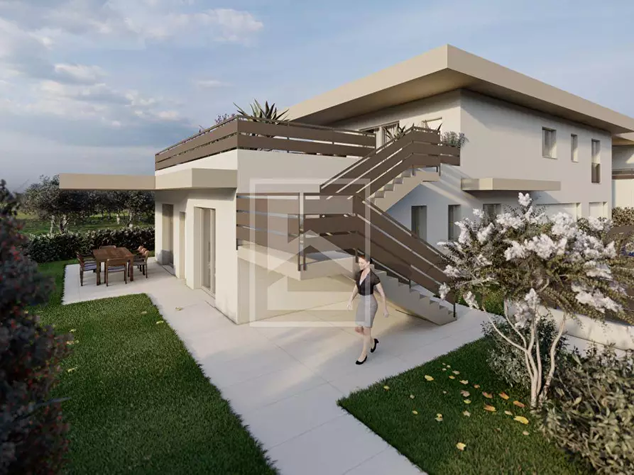Immagine 2 di Appartamento in vendita  in via panoramica snc a Calvagese Della Riviera