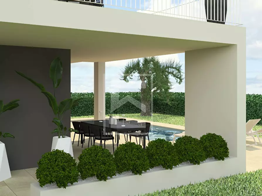 Immagine 7 di Villa in vendita  in piazza san martino a Moniga Del Garda