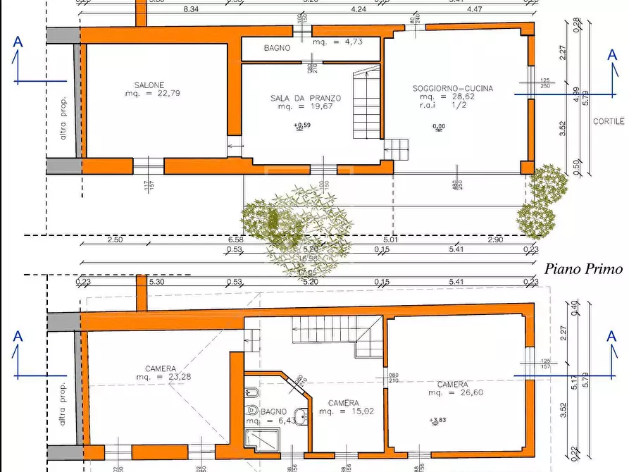 Immagine 55 di Casa indipendente in vendita  in via xxv aprile 39 a Calvagese Della Riviera